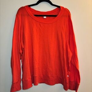 Old Navy O.N.L.Y. Women’s Hot Tamale Pointelle Pajama Top Size 3X